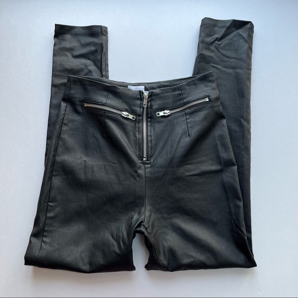 Princess Polly Flagstaff Faux Leather High Rise Pants